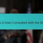 This is how I consulted with the ACLU